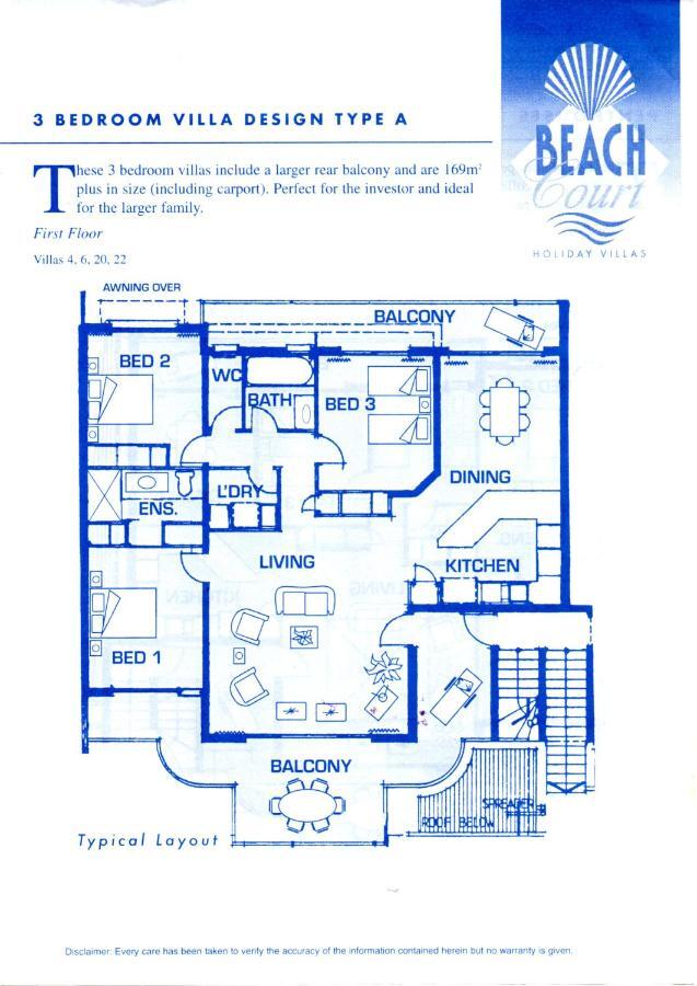 At Beach Court Holiday Villas Airlie Beach Zimmer foto